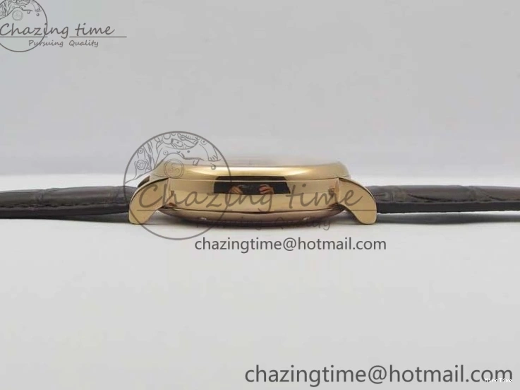 MIROTIME 0729 Efficient Portofino Chrono RG ZF 1:1 Best Edition White Dial on Brown Leather Strap A 7151